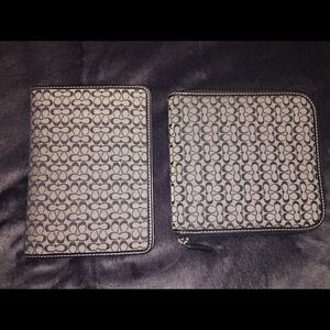 Auth Coach photo album & Cd dvd or blue ray holder